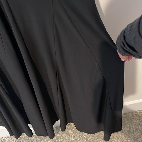 EUC NORDSTROM JUMP APPAREL MIDRIFF CUT OUT  MAXI DRESS BLACK SIZE 9/10 - Picture 13 of 16